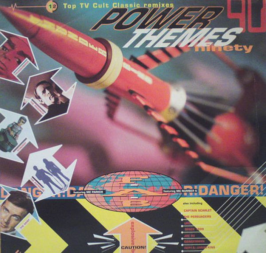 F.A.B. - Power Themes 90 (LP, Album, Comp)