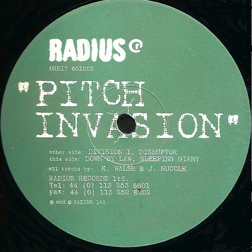 Pitch Invasion - Division 1 (12")