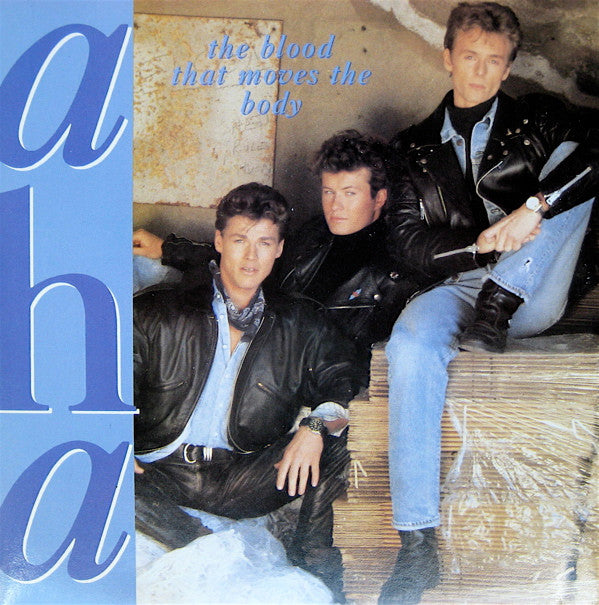 a-ha - The Blood That Moves The Body (7", Single, Orl)