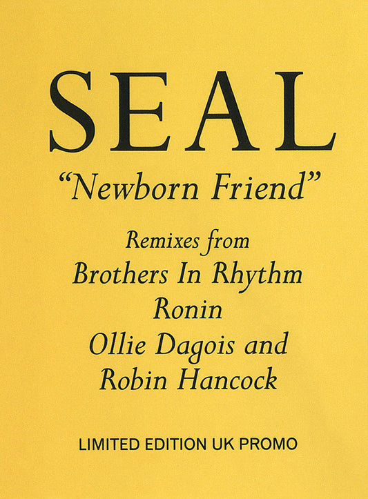 Seal - Newborn Friend (12", Ltd, Promo)