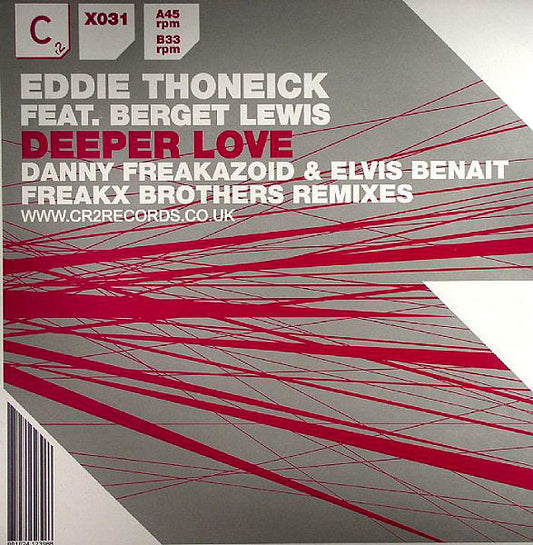 Eddie Thoneick Feat. Berget Lewis - Deeper Love (12")