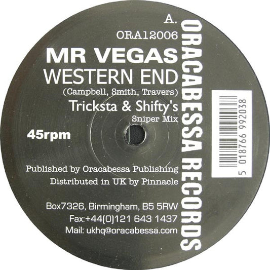 Mr. Vegas - Western End (Remix) (12")