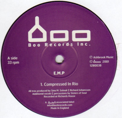 E.M.P* - Compressed In Rio / Rio Minor (12")