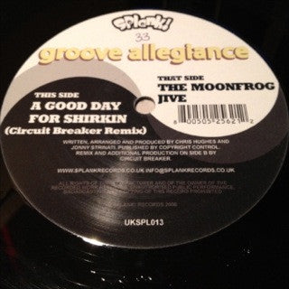 Groove Allegiance - The Moonfrog Jive (12")