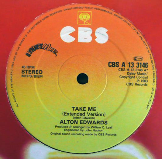 Alton Edwards - Take Me / Girl Girl (12")