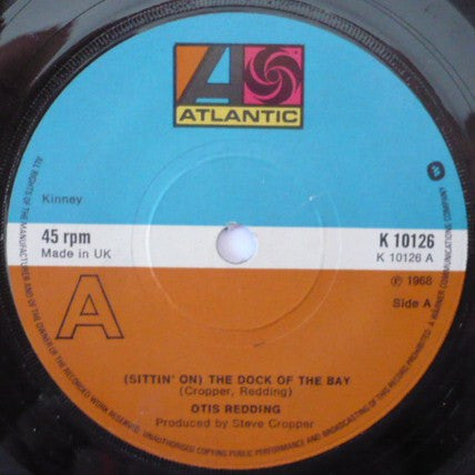 Otis Redding - (Sittin' On) The Dock Of The Bay (7", Single)