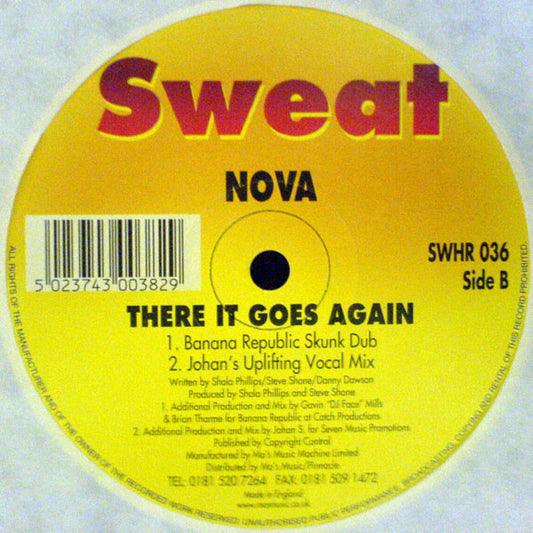 Nova (5) - There It Goes Again (12")