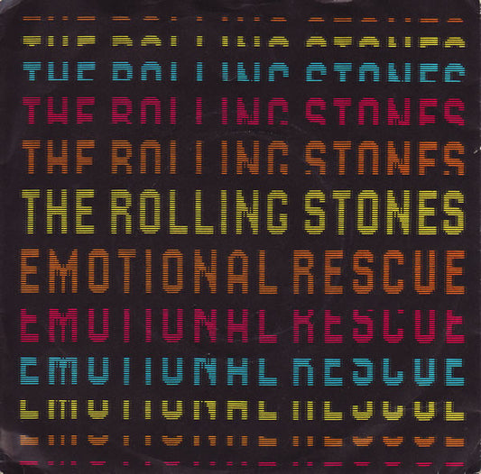 The Rolling Stones - Emotional Rescue (7", Single)