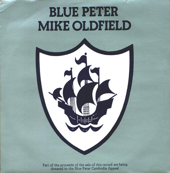 Mike Oldfield - Blue Peter (7", Single, Gui)