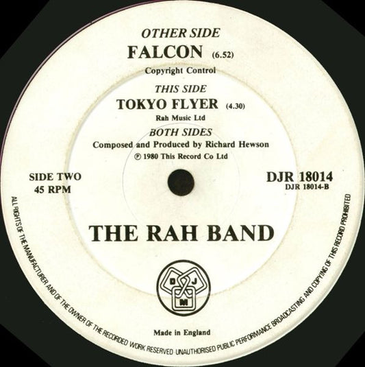 The RAH Band* - Falcon / Tokyo Flyer (12")