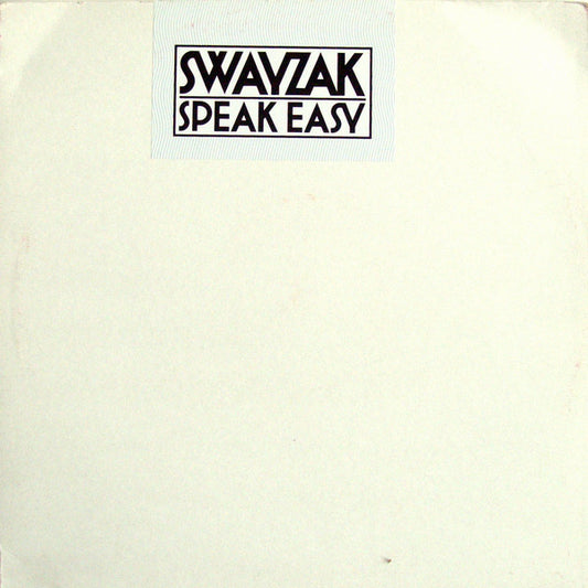Swayzak - Speak Easy (12")