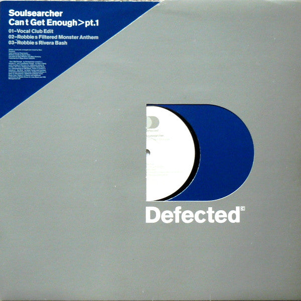 Soulsearcher - Can't Get Enough>Pt.1 (12")