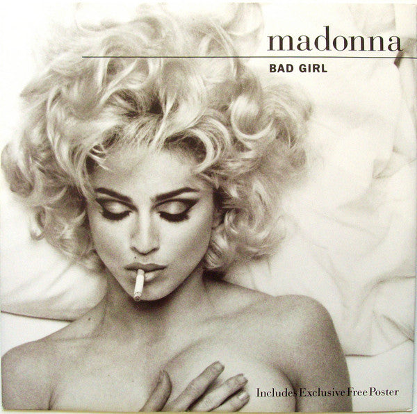 Madonna - Bad Girl (12", Single, Pos)