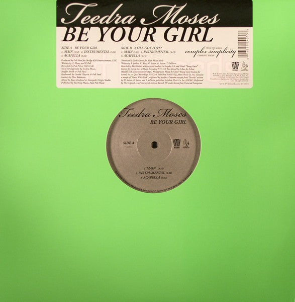 Teedra Moses - Be Your Girl (12")
