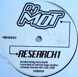 DJ MOT* - Research 1 (12", S/Sided, Promo)