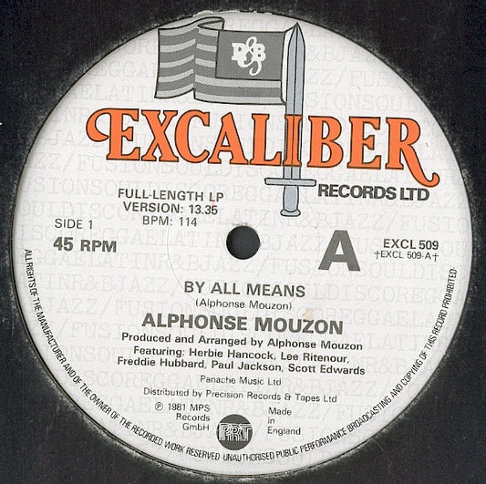 Alphonse Mouzon - By All Means (12")