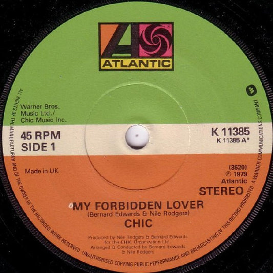 Chic - My Forbidden Lover (7", Single)