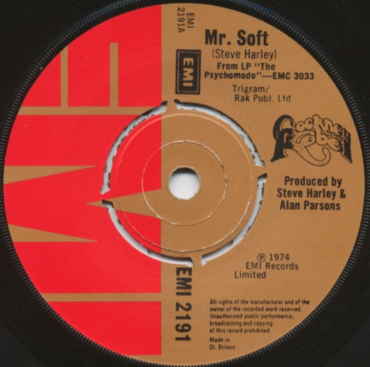 Cockney Rebel - Mr. Soft (7", Single)