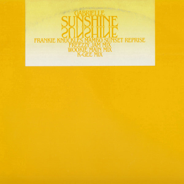 Gabrielle - Sunshine (12")