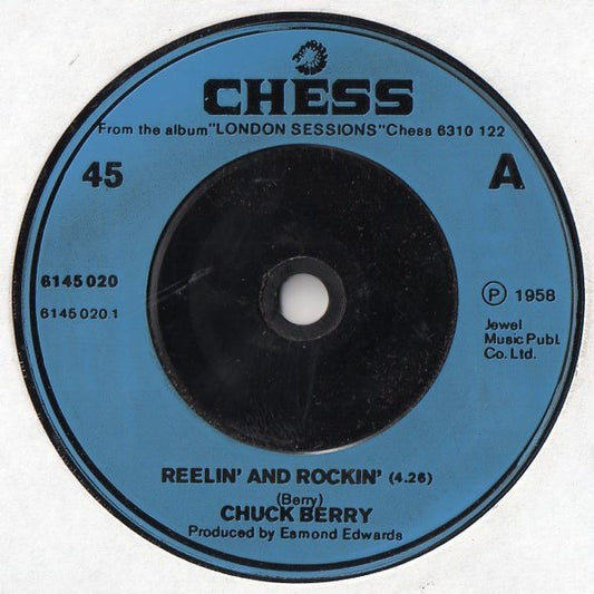 Chuck Berry - Reelin' And Rockin' (7", Blu)