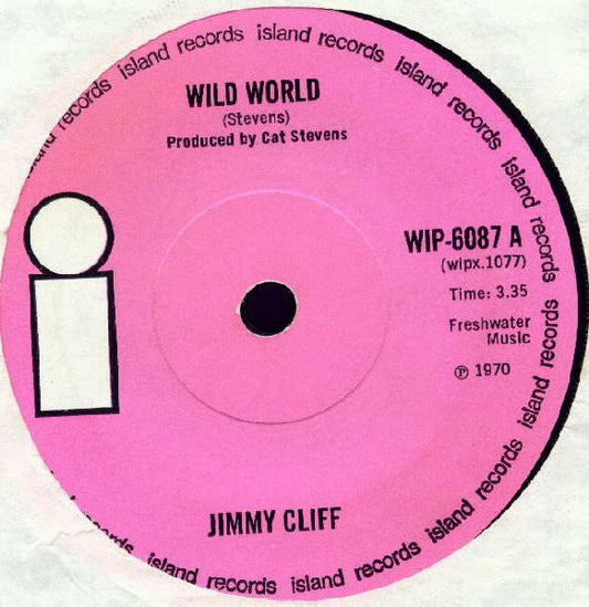 Jimmy Cliff - Wild World (7", Single, Sol)