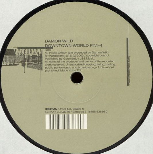 Damon Wild - Downtown World (12")