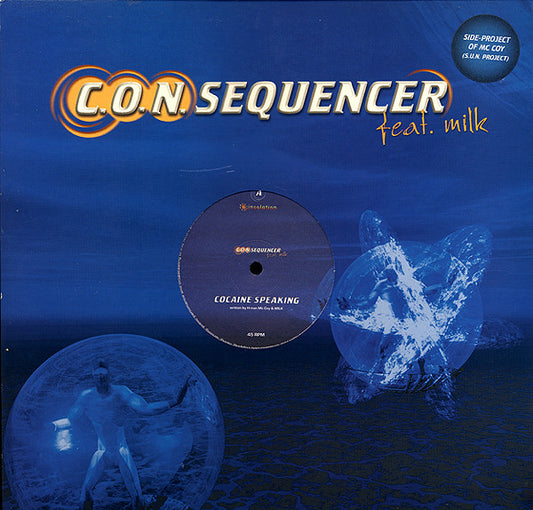 C.O.N. Sequencer Feat. Milk* - Cocaine Speaking / Before Daybreak (12")
