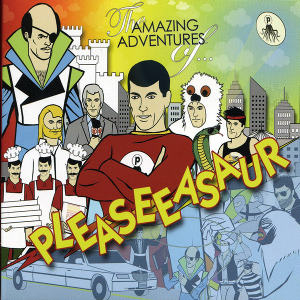 Pleaseeasaur - The Amazing Adventures Of Pleaseeasaur (CD, Album + DVD, NTSC)