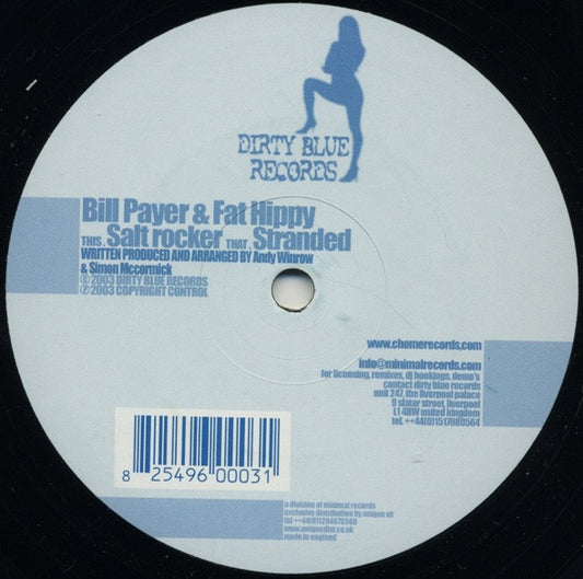Bill Payer & Fat Hippy - Salt Rocker (12")