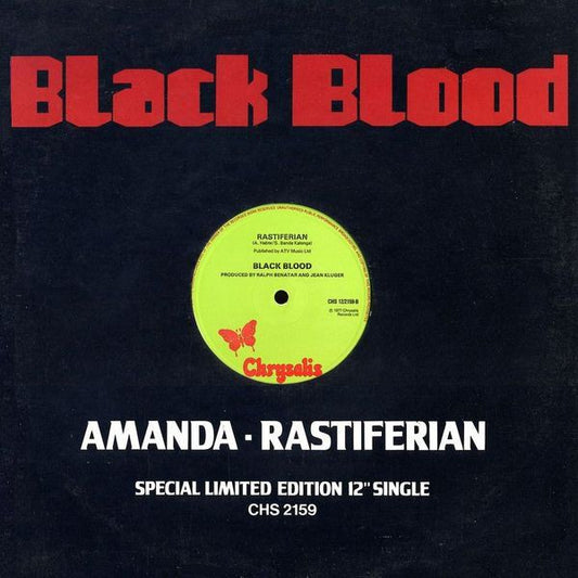 Black Blood (2) - Amanda / Rastiferian (12")