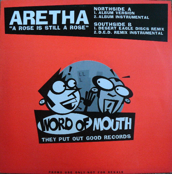 Aretha* - A Rose Is Still A Rose (12", Promo)