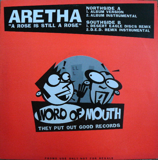 Aretha* - A Rose Is Still A Rose (12", Promo)