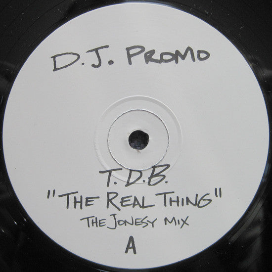 T.D.B.* - The Real Thing (12", Promo)