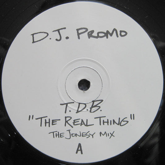 T.D.B.* - The Real Thing (12", Promo)