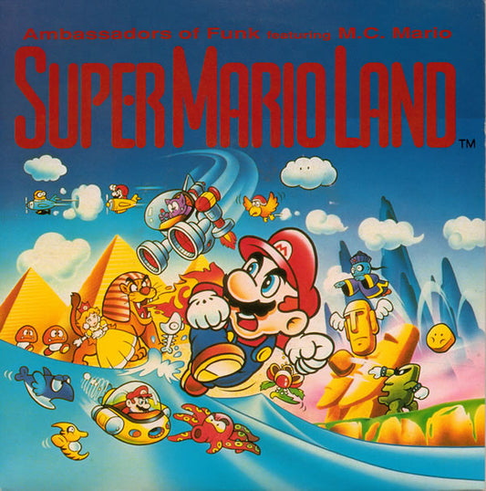 Ambassadors Of Funk Featuring M.C. Mario* - SuperMario Land (7", Single)