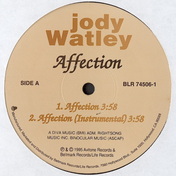 Jody Watley - Affection (12")