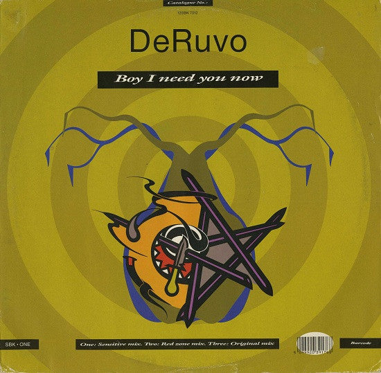 DeRuvo - Boy I Need You Now (12")