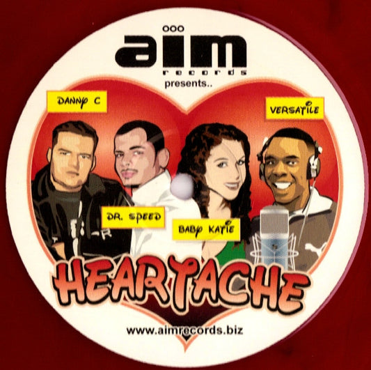 Danny C & Dr. Speed - Heartache (12", Red)