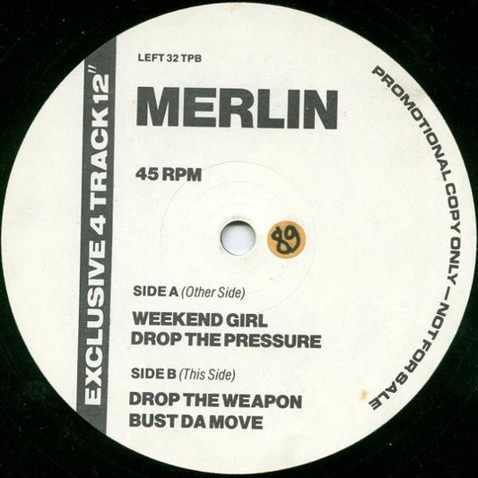 Merlin - Weekend Girl (12", Promo)
