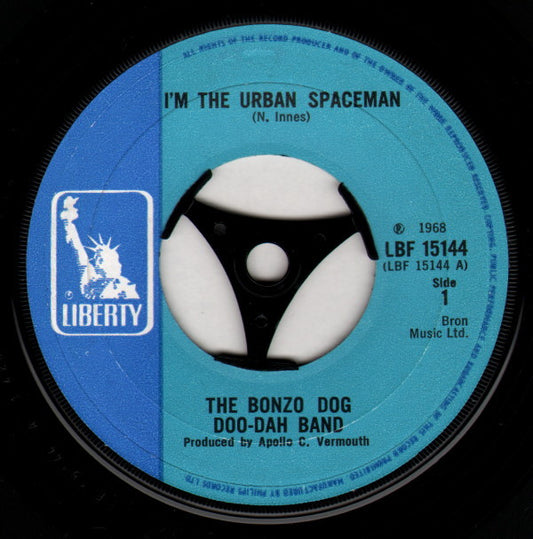 The Bonzo Dog Doo-Dah Band* - I'm The Urban Spaceman (7", Single, Lar)
