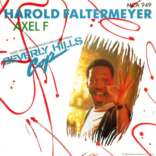 Harold Faltermeyer - Axel F (7", Single, Pap)