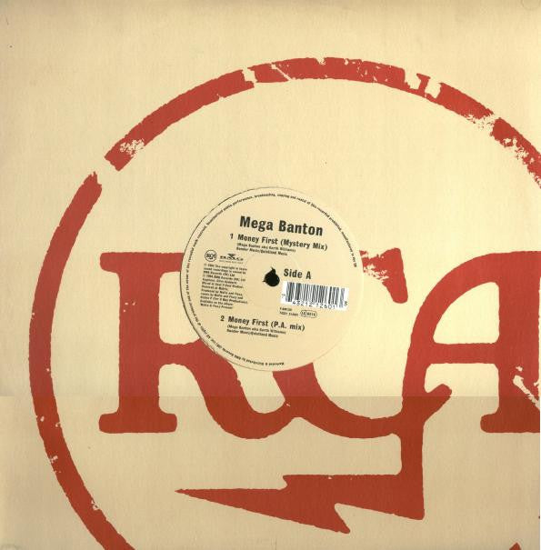 Mega Banton - Money First (Remixes) (12")