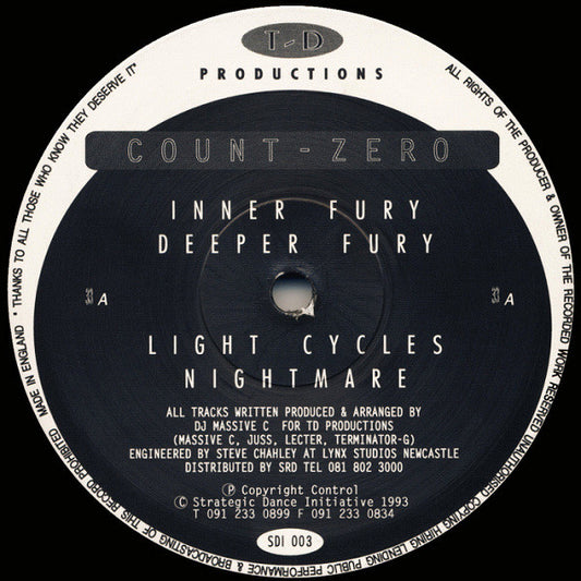 TD Productions - Count-Zero (12")