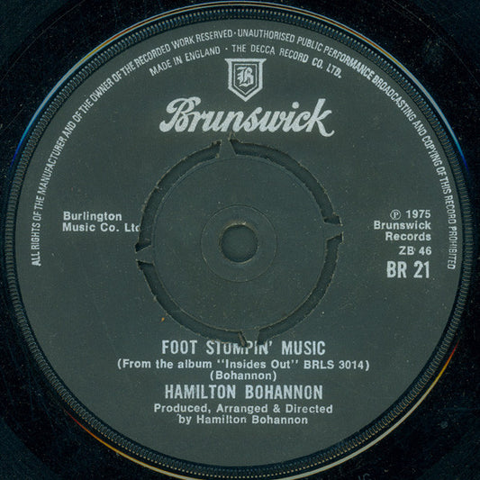 Hamilton Bohannon - Foot Stompin' Music (7", Single)