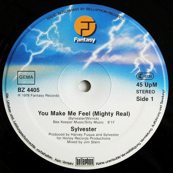 Sylvester - You Make Me Feel (Mighty Real) (12