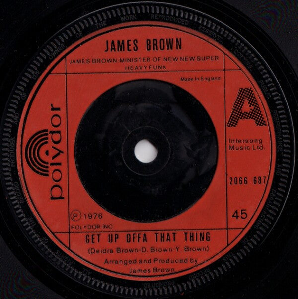 James Brown - Get Up Offa That Thing (7", Single)