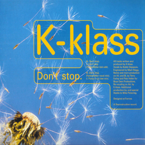 K-Klass - Don't Stop (12")