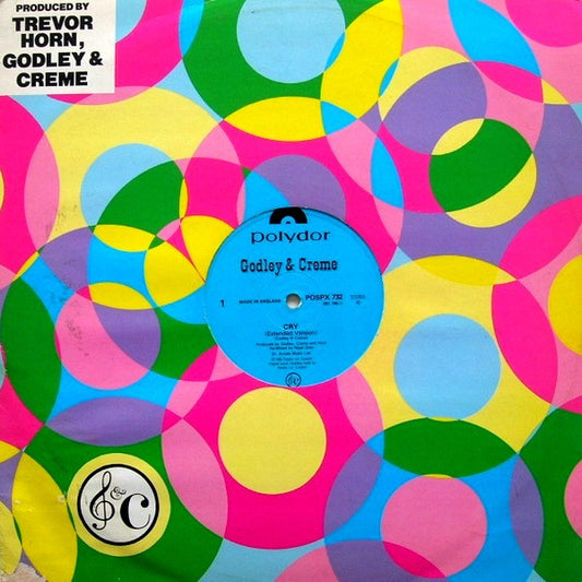 Godley & Creme - Cry (Extended Version) (12", Single, Col)