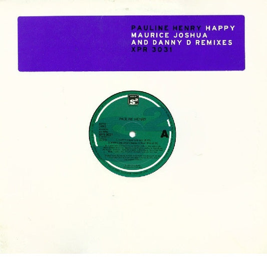 Pauline Henry - Happy (12", Promo)