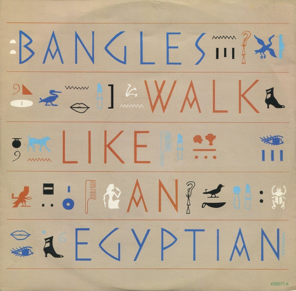 Bangles - Walk Like An Egyptian (12", Single)